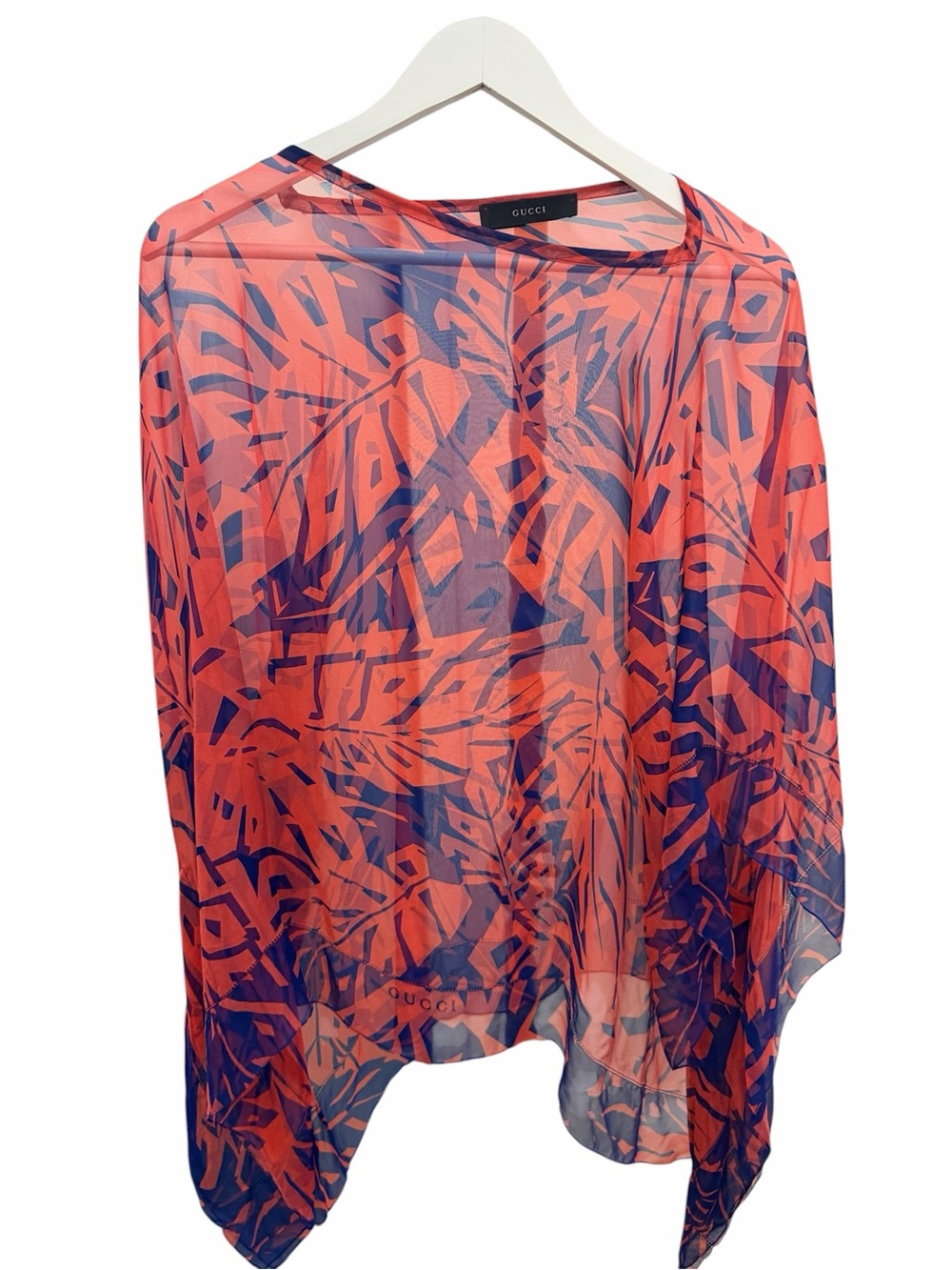 Gucci Sheer caftan - south of France - yacht -white jeans or over a bikini